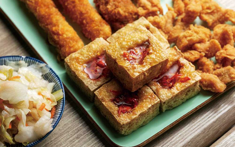 東門市場新滋味4/阿平臭豆腐 豆香臭味迷人