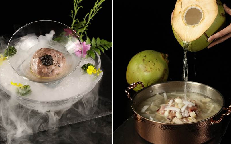 【吃新鮮】白蘭地 XO 鍋、桐花夢幻雞　台中人吃火鍋就是這樣奢華無極限 