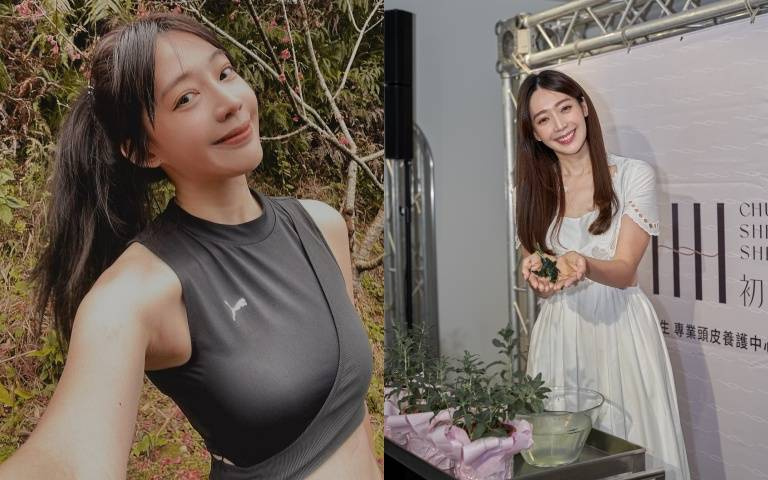王心恬『養髮有成』,全裸廣告靠蓬鬆健康頭髮轉移視線!