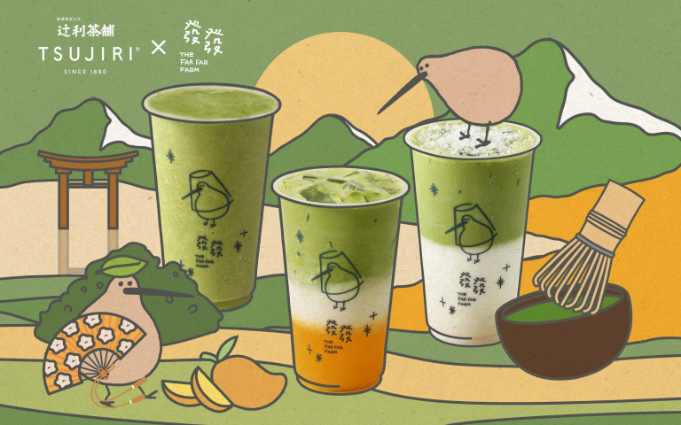 吃得到果肉!「辻利抹茶芒果優格」茶香馥郁回甘,芒果果粒香甜清爽!