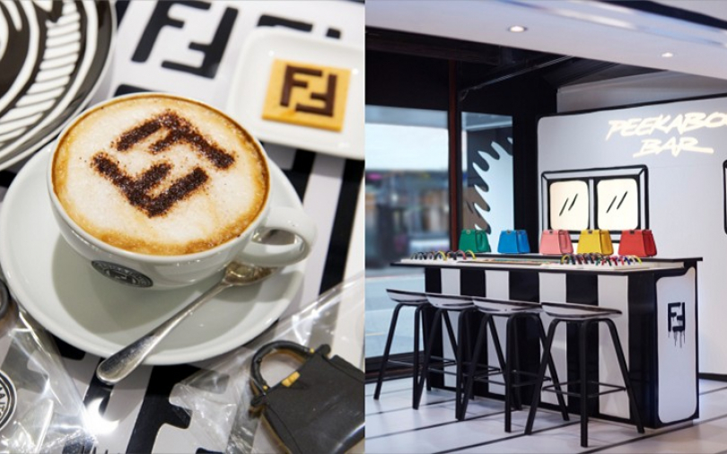 英國必去打卡景點! FENDI期間限定CAFFE,錯過不知道還要等多久!