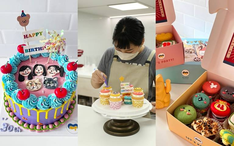 推薦客製化蛋糕工作室！自製配料、20多種韓式馬卡龍，每款外型都超吸睛