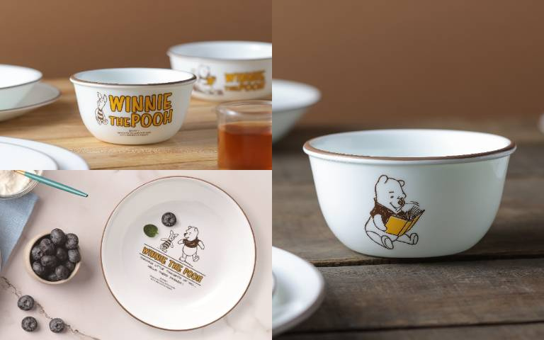 小熊維尼控集合！十款超萌維尼造型餐碗、餐盤限量開賣！