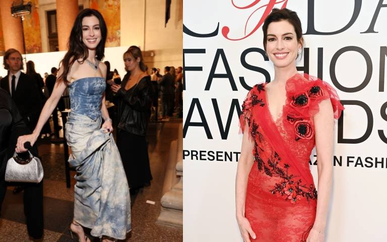 安海瑟薇接下2023時尚奧斯卡CFDA主持棒！兩套禮服都有寶格麗珠寶加持實在太搶鏡！