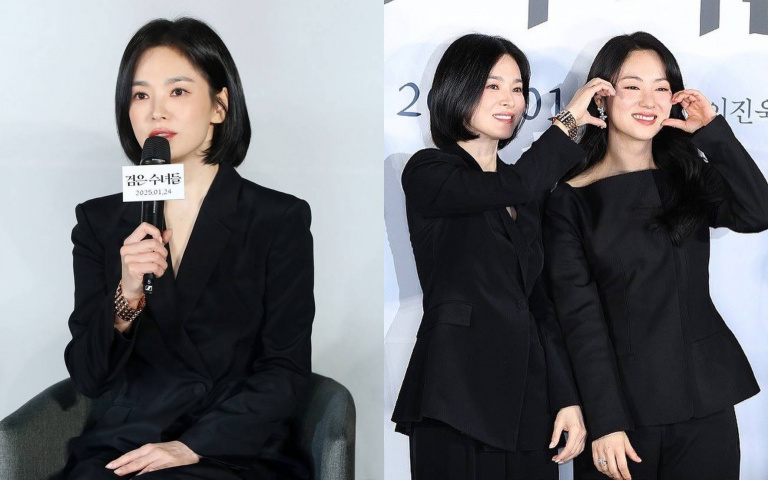 宋慧喬罕見動怒?《鬼修女們》新片發佈會上聽到「三個字」不開心!但下面卻笑成一片?