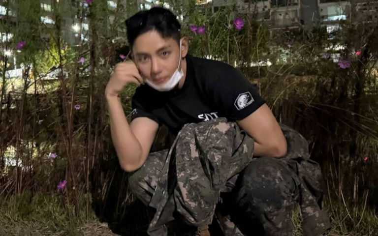 防彈V真實面曝光!服役期間事蹟瘋傳,帶傷奪冠、請吃鰻魚壽司超暖心