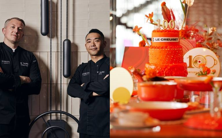 LE CREUSET百年限定「流金火焰橘」登場!同步攜手W飯店星級主廚打造奢華法式饗宴