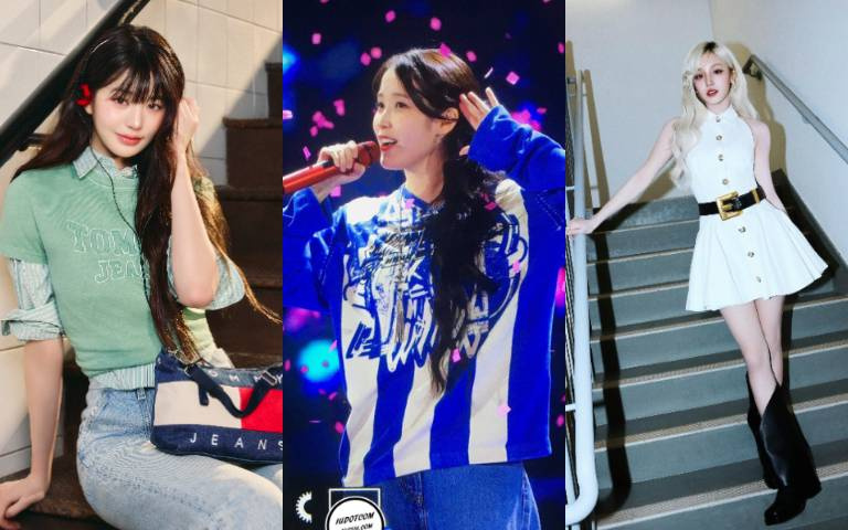 跟著張員瑛、IU、宋雨琦學初秋穿搭！甜妹、學院風到酷帥一次上手，這些單品衣櫃必備