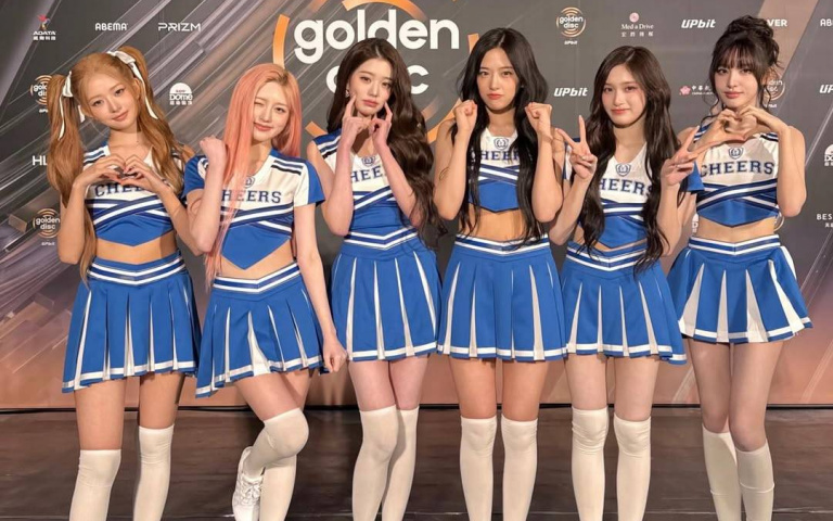 IVE把啦啦隊舞台搬進大巨蛋！拋飛2層樓高，金唱片40週年最狂演出誕生！