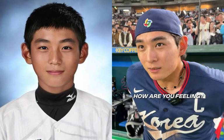 棒球界的撕漫男！韓國隊長李政厚從小帥到大，女粉絲盛讚：「擁有這張臉卻偏偏要靠球技征服世界」