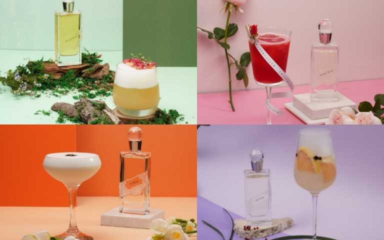 用喝的香水！？香緹卡X台北W飯店WOOBAR推出期間限定「FLORAL LADY花漾女人」香氛調飲，喝一杯全身散發美妙香氣！