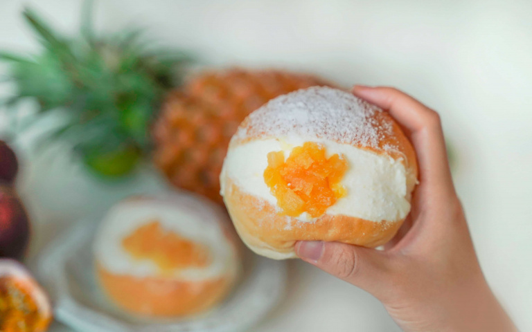 爆餡點心冰涼吃  「羅馬生乳包」正夯　南台灣這些店都有賣