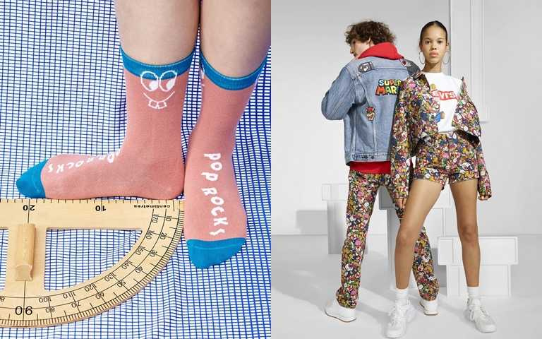 瑪利歐聯名丹寧系列童趣登場！療癒系插畫襪可愛又逗趣令人愛不釋手！
