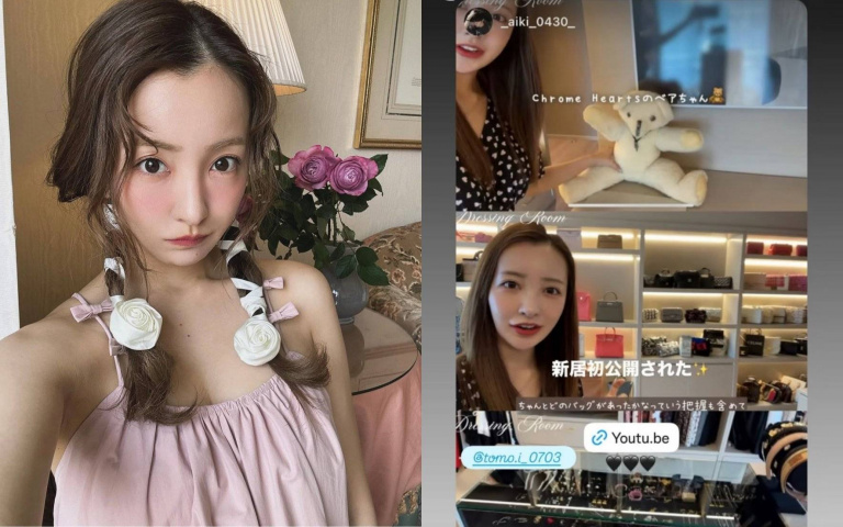 日本女星月砸百萬租豪宅！220坪新家曝光 名牌包滿屋還有攀岩牆超驚人！