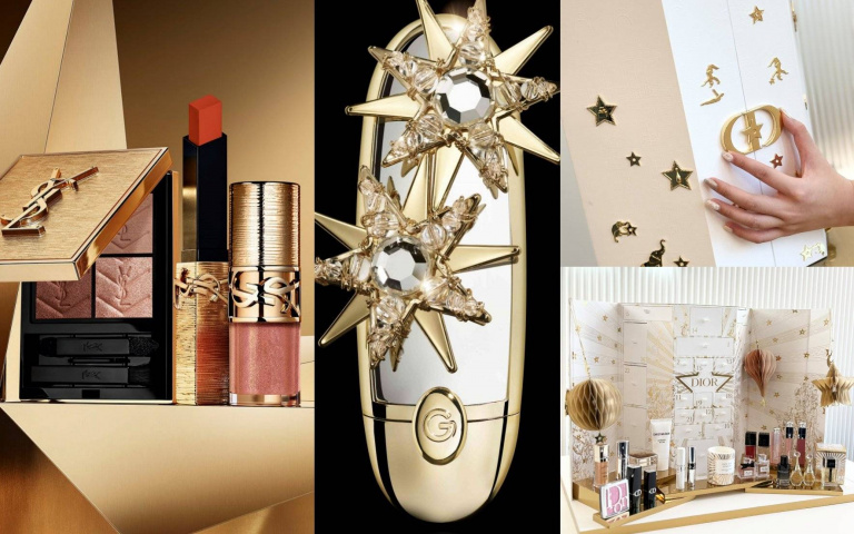 【2025聖誕彩妝特集】三大奢華品牌夢幻登場：迪奧聖誕月曆開箱美哭全網、嬌蘭紅寶之吻星芒唇膏連貴婦也搶收！
