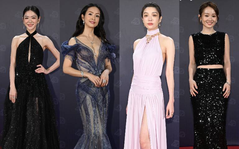林依晨藍紫禮服化身超仙美人魚！金馬獎紅毯7美：楊千霈、蔡淑臻、方郁婷…桂綸鎂透膚禮服性感爆表