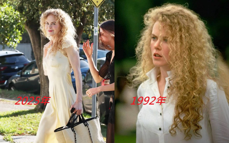 「好萊塢女神」妮可基嫚離婚後回春指數太驚人！網友翻出20歲舊照對比：真的美回顏值巔峰！
