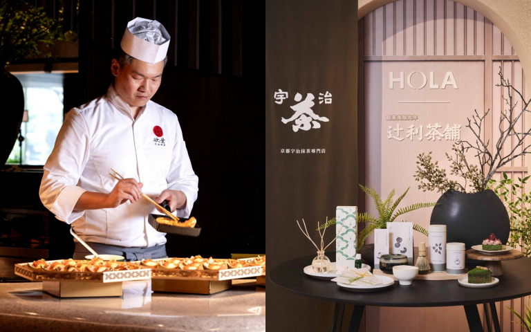 把日本搬進生活裡！欣葉「彩膳楽亭」全新登場、HOLA聯名「辻利茶舗」打造抹茶儀式感