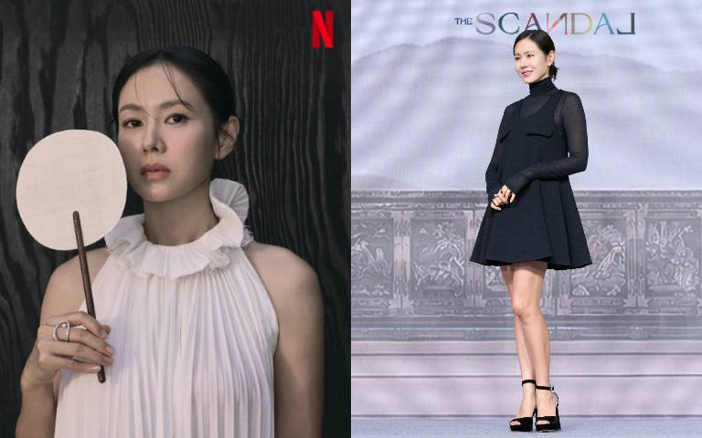 「孫仙」孫藝珍美貌又上熱搜！宣傳新劇優雅造型連發，白衣仙氣爆棚、美腿超搶鏡，連珍珠鑽戒也藏心機
