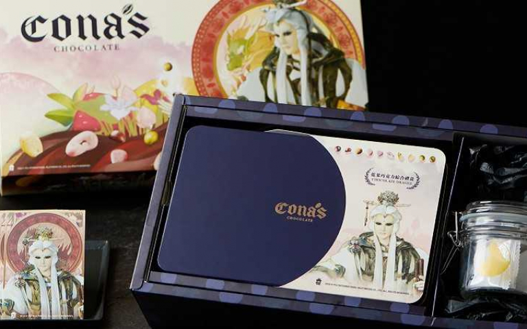 「食」在有創意！霹靂布袋戲巧克力、墨戲仙草　跨界合作不思議