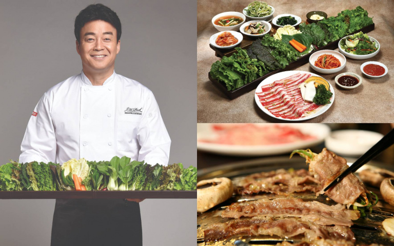 白種元老師餐廳在台開幕!生菜包肉、水冷麵、燒啤,醬料直送還原道地美味!