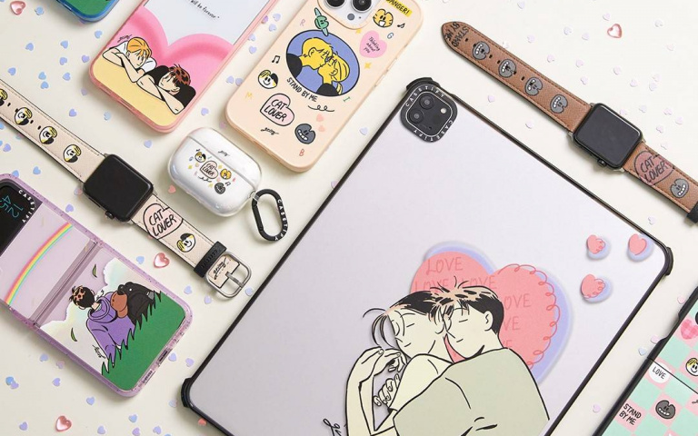 手機殼、電子配件75折！CASETiFY情人節系列，情侶們換起來！