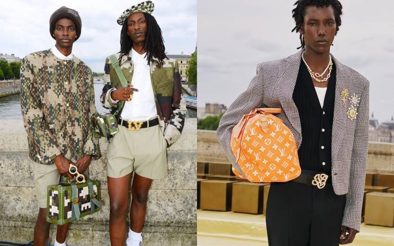 Pharrell Williams執掌的路易威登首季男裝時尚圈一致好評！從Damoflage外套到彩色Speedy包全都燒到不行！