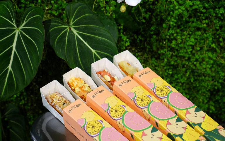 烘焙新鮮事1／微熱山丘新品牌進駐松菸　「Smille微笑蜜樂」改良法式千層、打造綠意公園