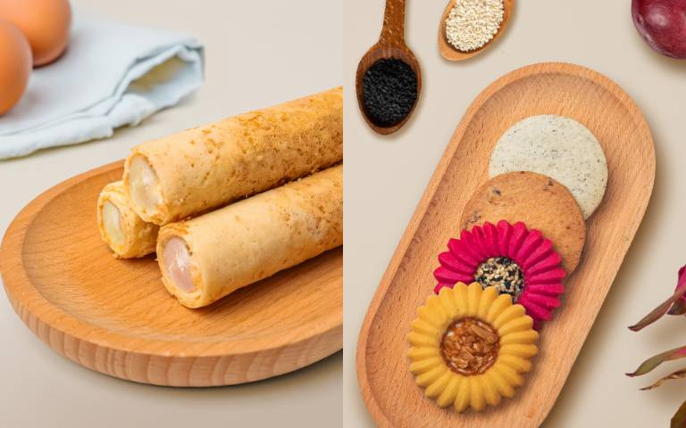 伴手禮首選！旅旅食光推4款手工餅乾，桃紅色包裝設計送禮超喜氣！