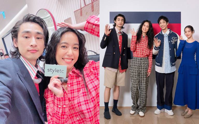 陳庭妮分享高挑女孩命定款!攜手章廣辰、劉以豪、温貞菱搶穿TOMMY HILFIGER時裝週系列