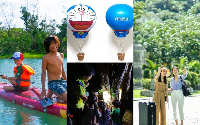 哆啦A夢熱氣球升空!台東熱氣球嘉年華、知本老爺沁涼星月風呂,一次享受山海療癒!