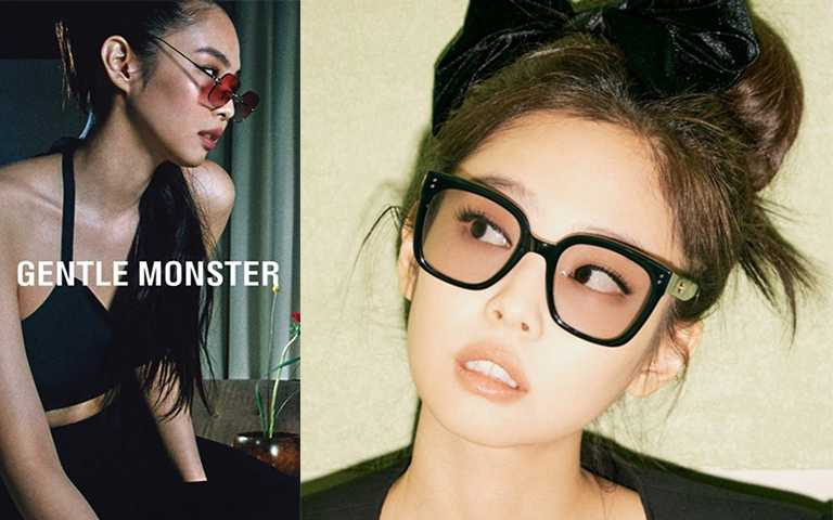 「微貓眼、粗鏈條」JENNIE墨鏡聯名,前衛時尚4/21全台同步上線