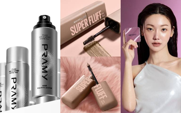 妝容高級感的勝負在眉毛與光澤感！媚比琳「日本爆賣眉彩膏」、柏瑞美定妝噴霧把精緻妝容焊在臉上