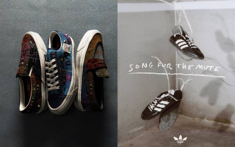 這波話題聯名鞋太燒心！adidas Samba穿上「做舊濾鏡」更好看，Vans攜手百年蘇格蘭毛呢、連鞋墊都藏心機