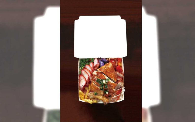 暴力便當1/佛心三寶飯 小資最愛