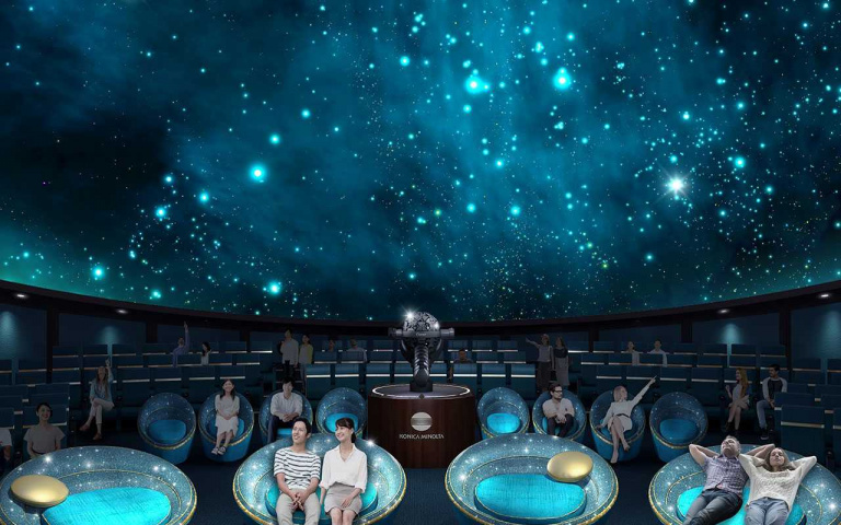 狂拍就對了!史上最美天文館來也,還提供超夢幻「星空甜點」!