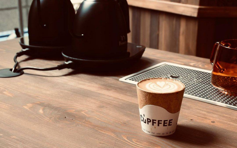 喝完咖啡就連同杯子一起享用吧!可食用又環保的「Cupffee」咖啡杯