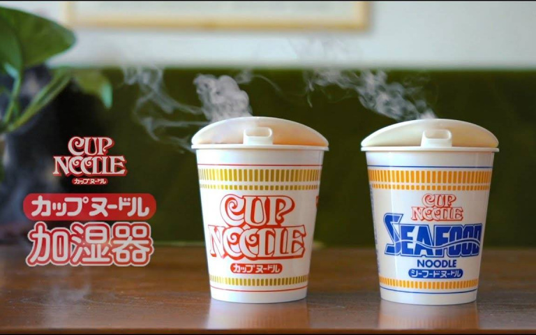 看著看著就餓了~日清推出杯麵造型「加濕器」