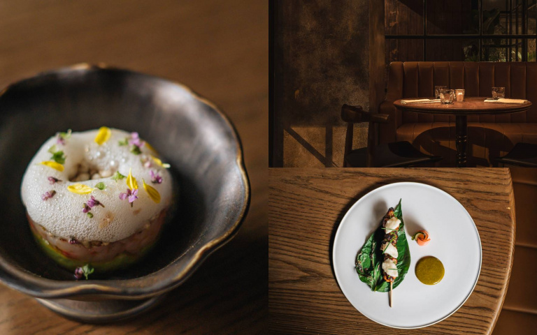 米其林一星餐廳推秋季套餐　原民食材荖葉、馬告入饌