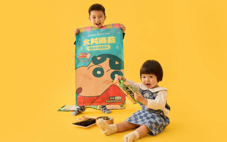 蠟筆小新特大版海苔！140公分接近真實比例！全台屈臣氏獨家販售