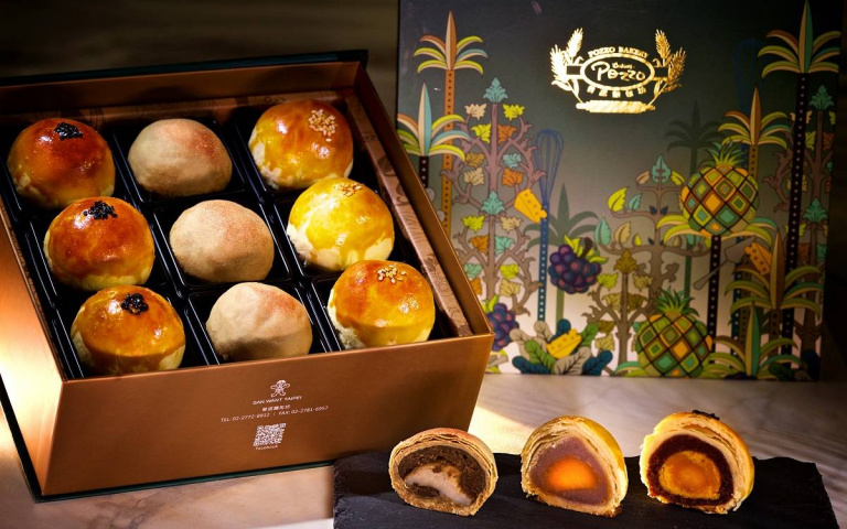 新與舊的巧妙碰撞 台式酥餅搶攻年輕族群 西式巧克力月餅融入玉兔典故