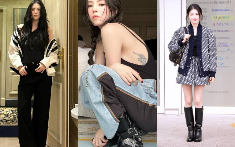 韓韶禧超會穿!大露側乳太性感,還優雅&御姐風一次擁有…真人版「金髮芭比」最吸睛