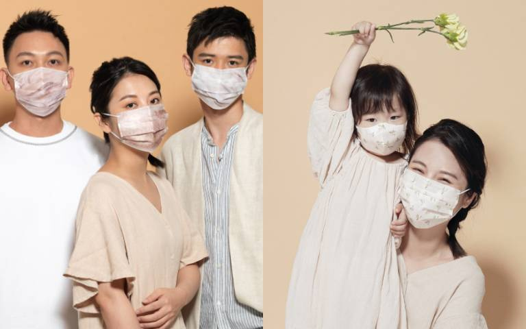 「一心一罩」口罩美翻天!莫蘭迪色、大理石紋理超夢幻,還有「幼童款」親子一起戴!