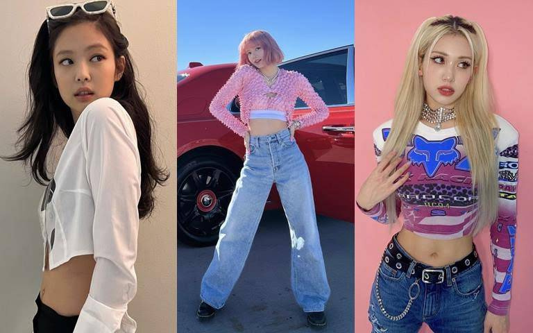 現在最流行「炫腹」!LISA、Jennie、全昭彌、Irene的露腰穿搭時髦又可愛!妳最喜歡哪一套?