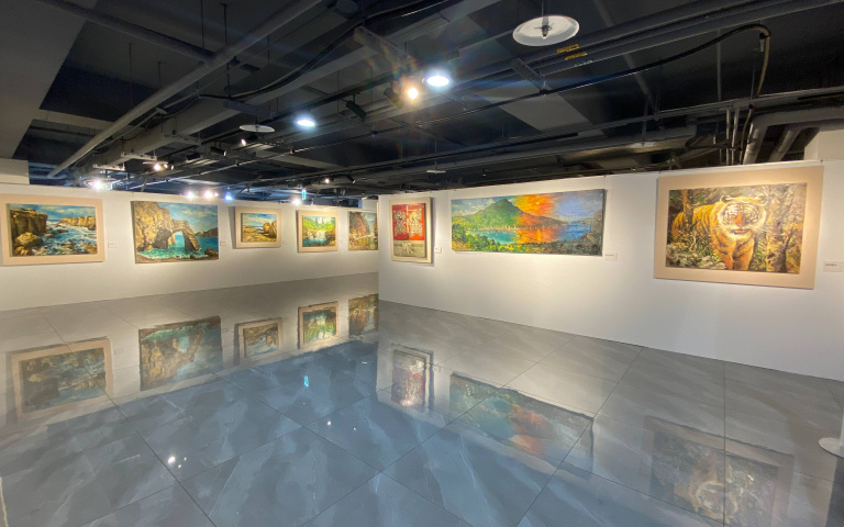 胡復金《虎年新春特展》 義賣部分捐贈伊甸社福機構!