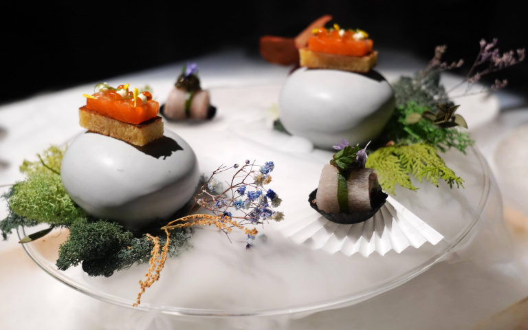 平日午間限定！5道式任選菜色、加量30%  1小時也能享用精緻套餐