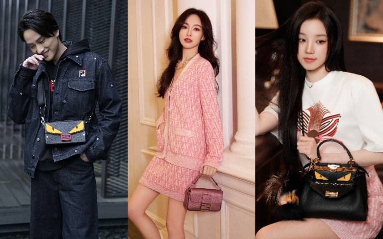 無法抗拒的可愛「怪獸之眼」!FENDI推出新春FENDI Eyes限定系列,宋雨琦、唐嫣、范少勳搶揹上身好時髦