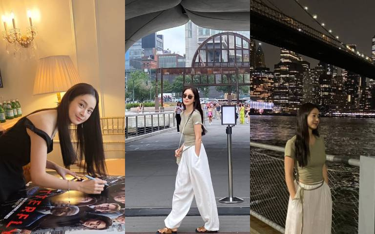 女神金泰希睽違兩年更新IG、現身紐約吸萬人朝聖！素T＋白褲仙氣爆棚、每張都像時尚大片