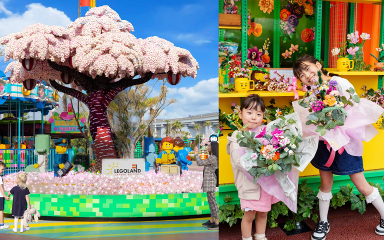 日本樂高樂園春季亮點！4.3公尺高巨型樂高櫻花樹、袖珍世界，大人小孩玩到失心瘋！