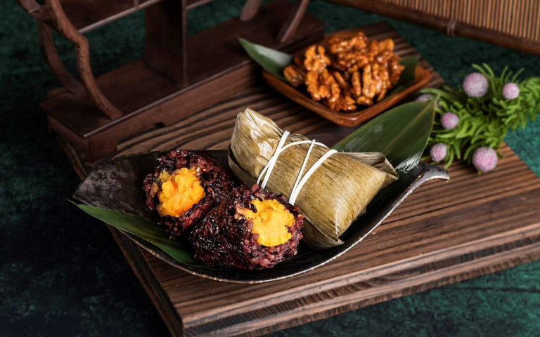 【端午粽情-3】酒香地瓜甜粽嘗鮮　茶香冰粽透心涼